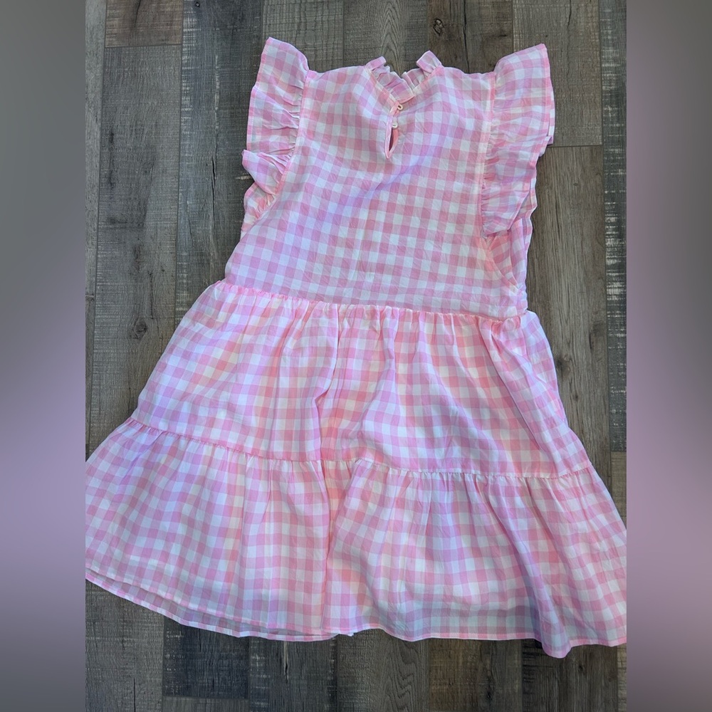 Entro pink white gingham “rush” dress - Picture 6 of 6